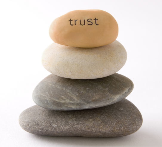 trust-stones alikhademoreza.irبازاریابی مبتنی بر اعتماد چیزی بیش از صرف هزینه آگهی است که شعار بدهد به ما اعتماد کنید بلکه رویکردی است که رابطه بین شرکت و مشتــــریانش را تعمیق می بخشد